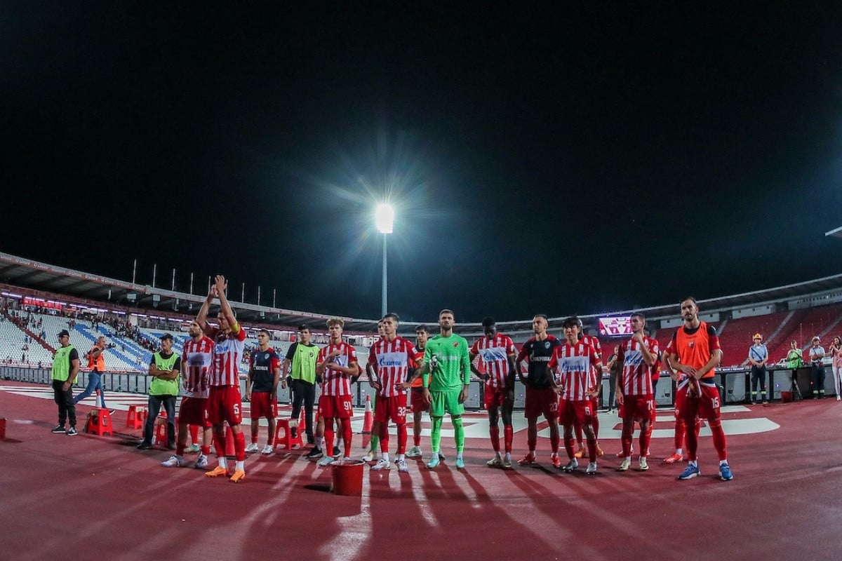 Jegor Prucev u dresu Crvene zvezde