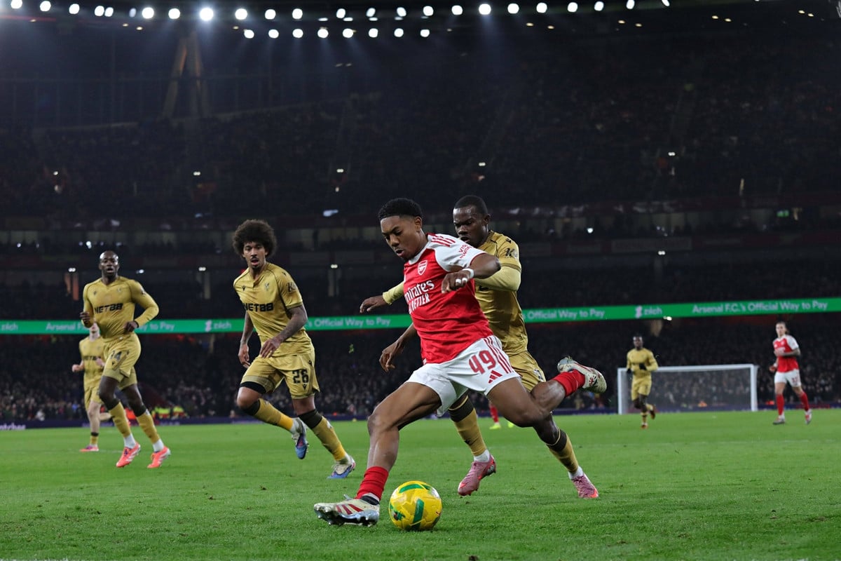 Igrači Arsenala slave plasman u polufinale EFL