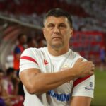 Vladan Milojević tokom utakmice Crvene zvezde,