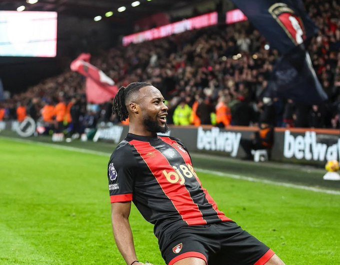 Antoine Semenyo u dresu Bournemoutha